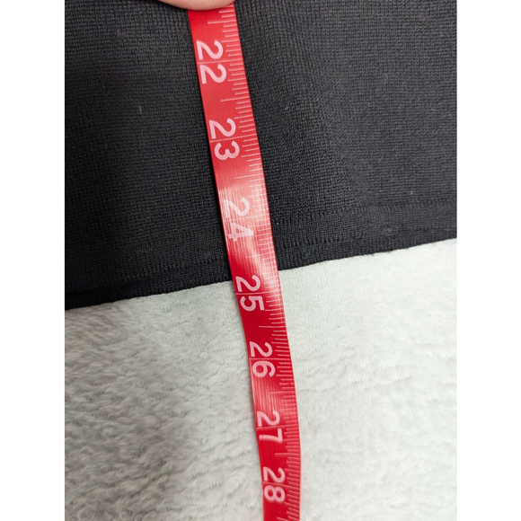 Women's Krimson Klover Black & White Fair Isle Wool Sweater M - Picture 8 of 9